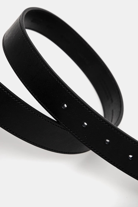 Кожен колан HUGO 50537026 черен SS25