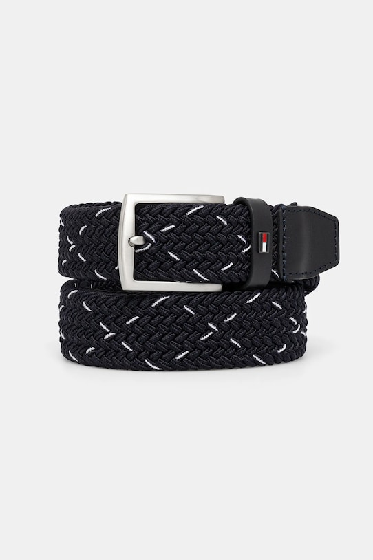 Tommy Hilfiger curea textil bleumarin AM0AM13013