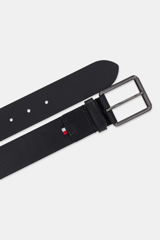 Tommy Hilfiger pasek skórzany AM0AM13302 czarny SS25