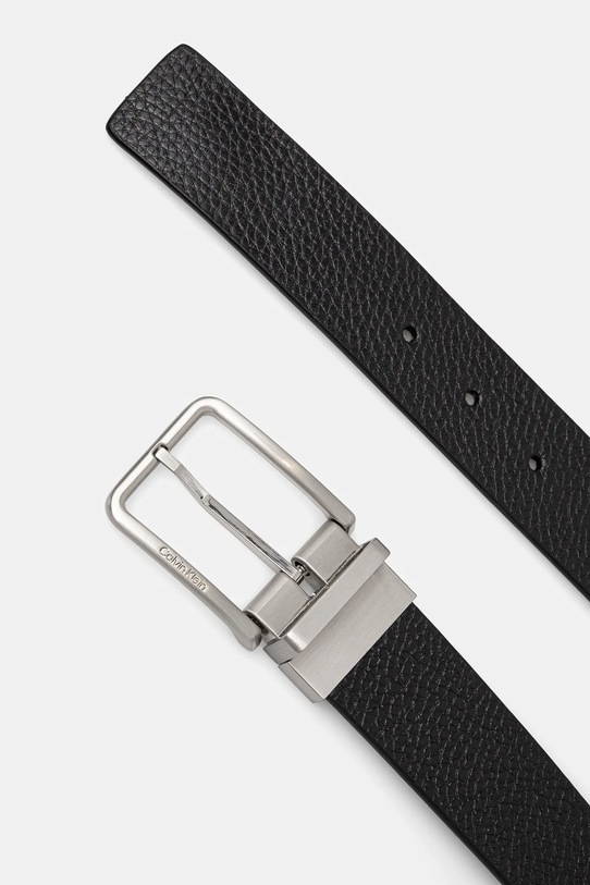 Аксесуари Двосторонній шкіряний ремінь Calvin Klein K50K512647 чорний