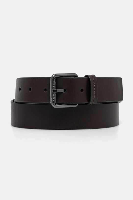 Шкіряний ремінь Calvin Klein коричневий K50K512650