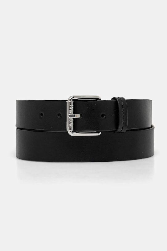 Шкіряний ремінь Calvin Klein чорний K50K512650
