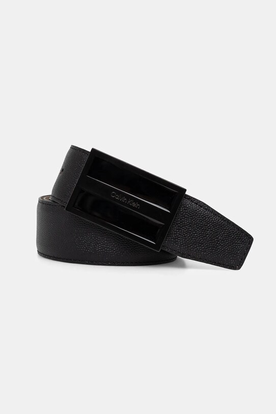 Шкіряний ремінь Calvin Klein чорний K50K512656
