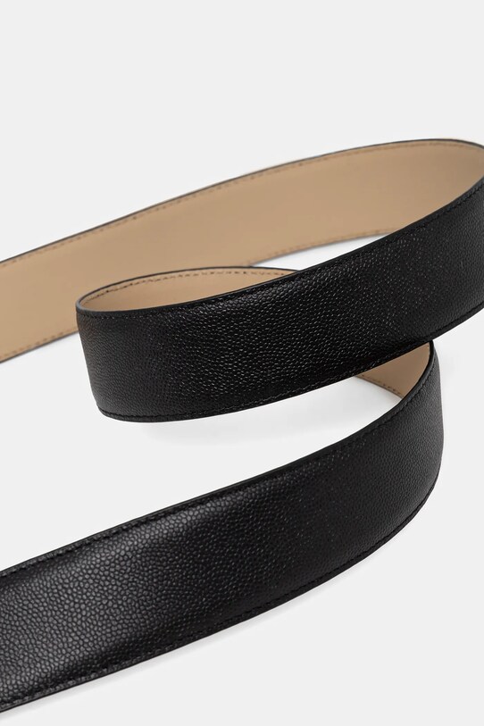 Calvin Klein pasek skórzany K50K512656 czarny SS25