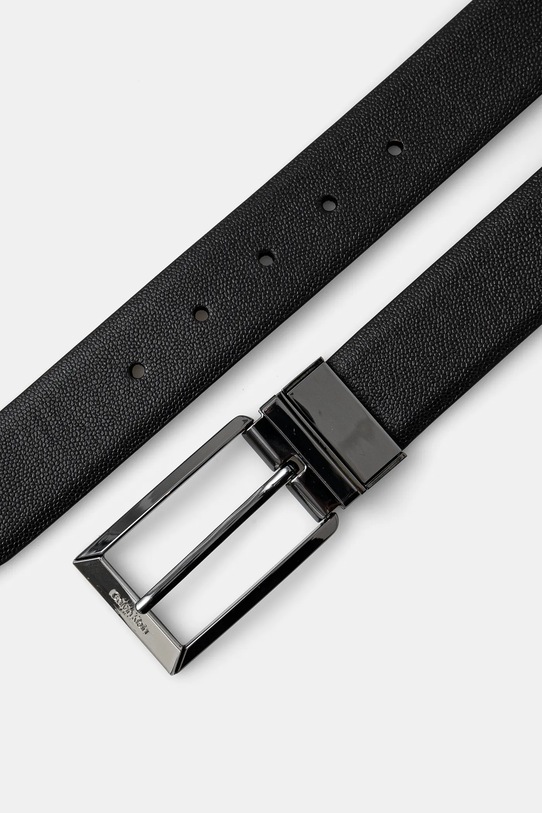 Dodaci Dvostrani kožni remen Calvin Klein K50K512657 crna
