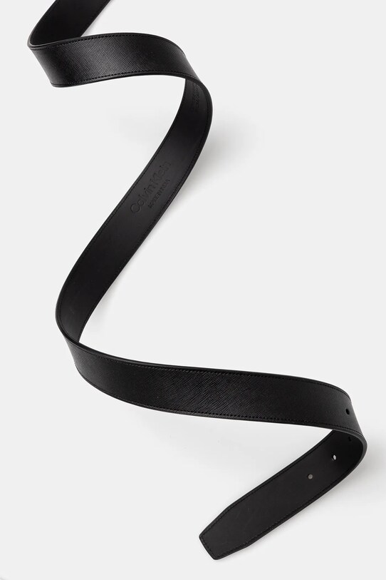 Calvin Klein curea de piele cu doua fete K50K512659 negru SS25