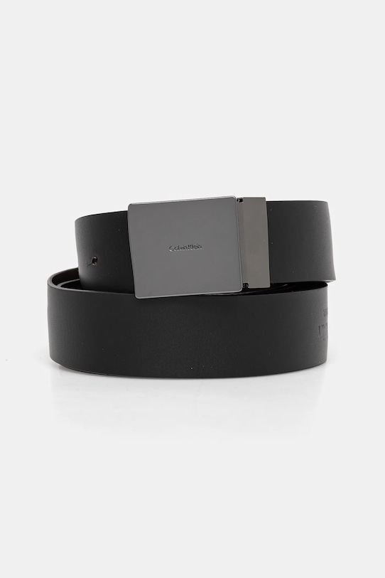 Kožený opasok Calvin Klein K50K512660 hnedá SS25