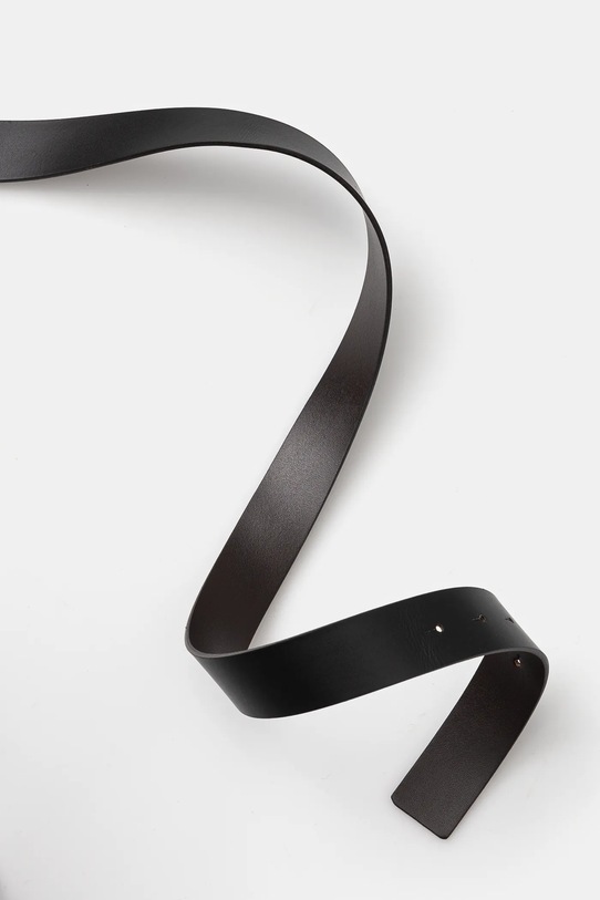 Kožený opasok Calvin Klein hnedá K50K512660