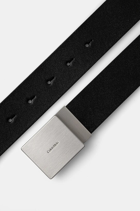 Kožený pásek Calvin Klein K50K512660 černá SS25