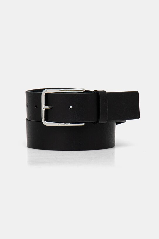 Шкіряний ремінь Calvin Klein чорний K50K513016