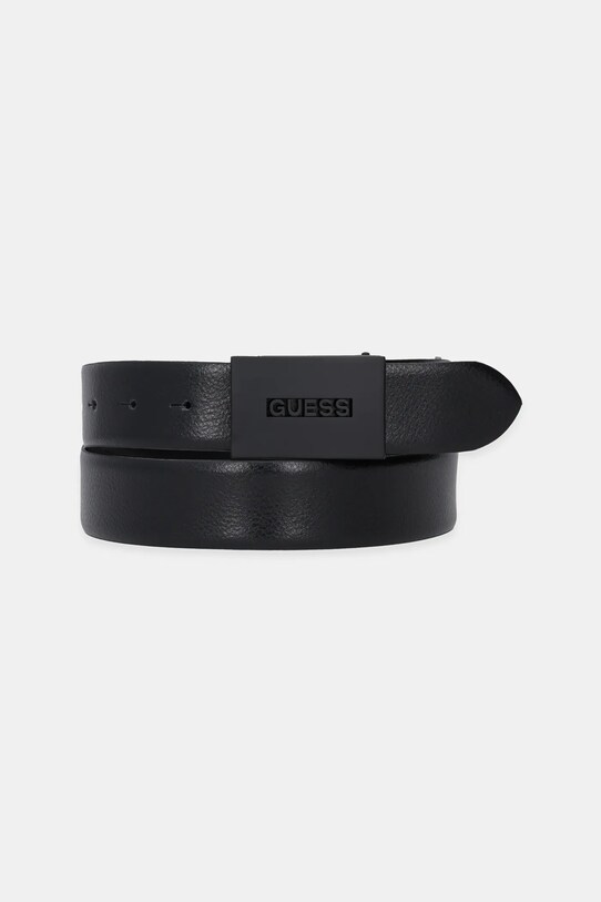 Кожаный ремень Guess чёрный M5RZ03.L0VX0