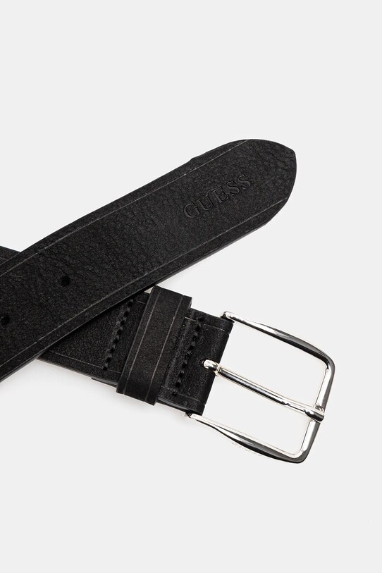 Guess pasek skórzany ANVERSA BMANSU.P5135 czarny SS25
