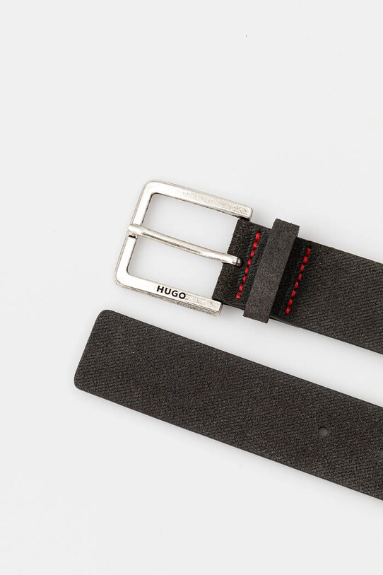 Opasok HUGO 50542460 sivá SS25