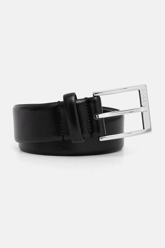 BOSS curea de piele negru 50482241