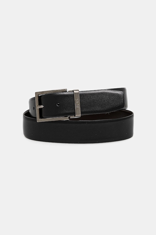 BOSS curea de piele cu doua fete negru 50542180