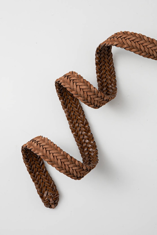 Calvin Klein pasek skórzany K50K512841 brązowy SS25