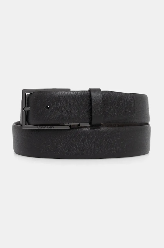 Calvin Klein curea de piele cu doua fete negru K50K512842