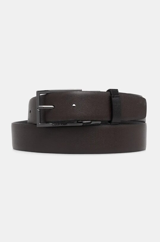 Двосторонній шкіряний ремінь Calvin Klein K50K512842 чорний SS25
