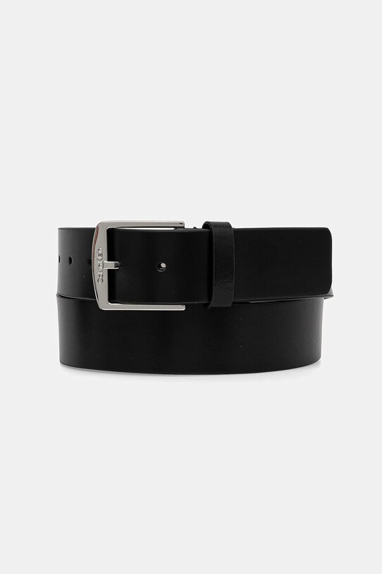 Δερμάτινη ζώνη Calvin Klein μαύρο K50K513037
