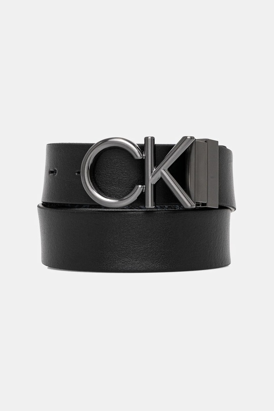 Calvin Klein pasek dwustronny syntetyczny czarny K50K512829