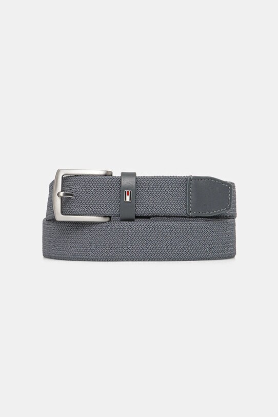 Ремень Tommy Hilfiger Planet friendly серый AM0AM13354