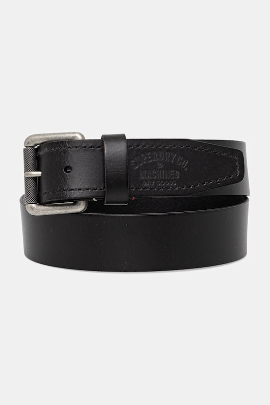 Superdry curea de piele negru M9210116A.02A