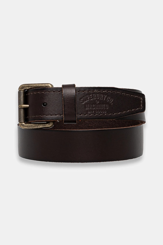 Kožený pásek Superdry hnědá M9210116A.02O