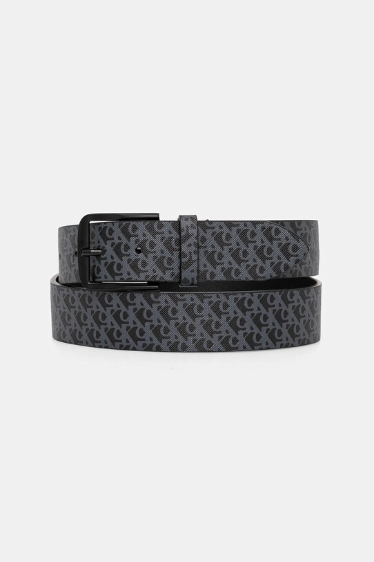 Calvin Klein Jeans pasek skórzany czarny LV04G7030G