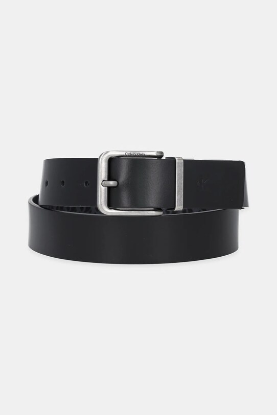 Calvin Klein Jeans pasek dwustronny syntetyczny czarny LV04G7029G