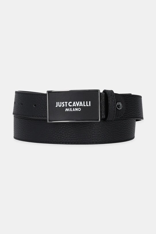 Just Cavalli curea de piele Gift Box negru 78QA6F10.ZP295