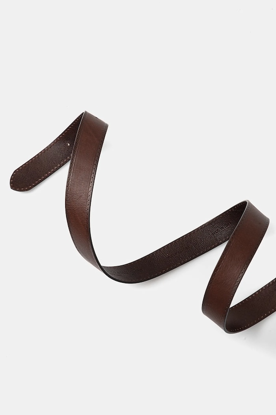 U.S. Polo Assn. curea de piele Dallas WEUDX2641MHA maro SS25