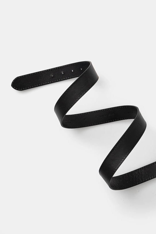 U.S. Polo Assn. curea de piele Dallas WEUDX2641MHA negru SS25