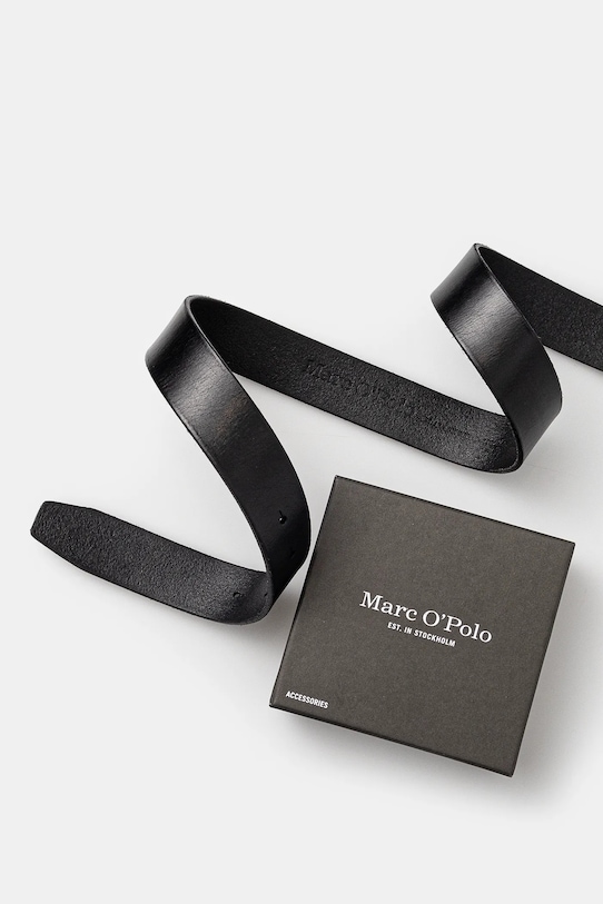 Doplnky Kožený opasok Marc O'Polo 50227749501103 čierna