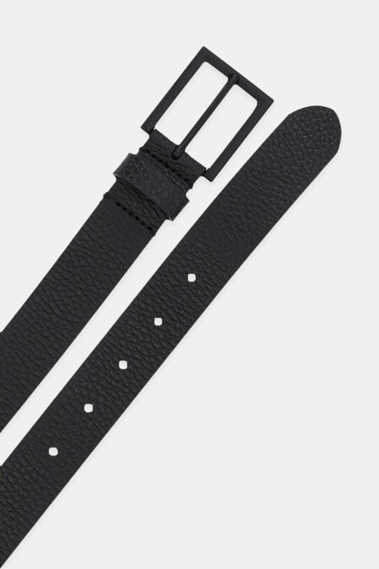 Sisley cintura in pelle 6Q4CSL01E nero SS25