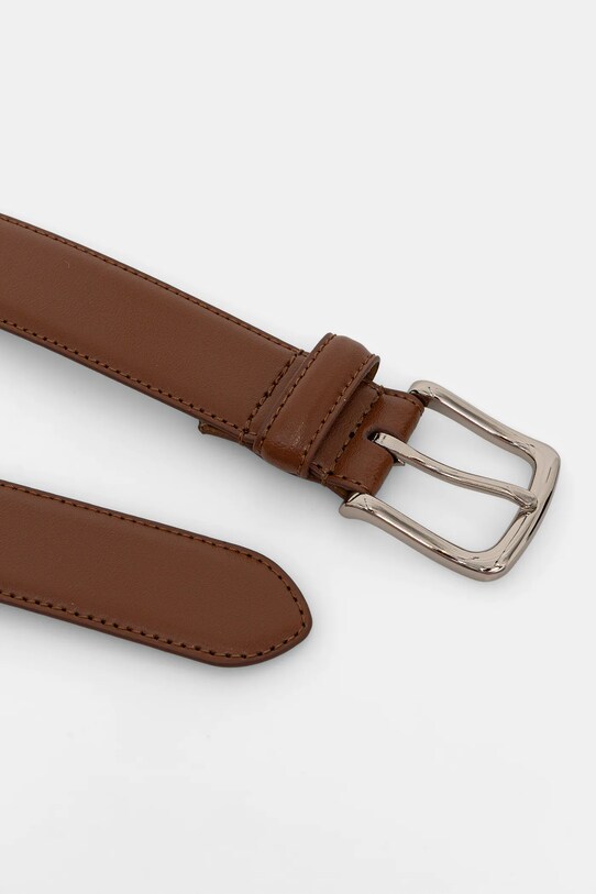 Abercrombie & Fitch pasek KI112.5037.410 brązowy SS25