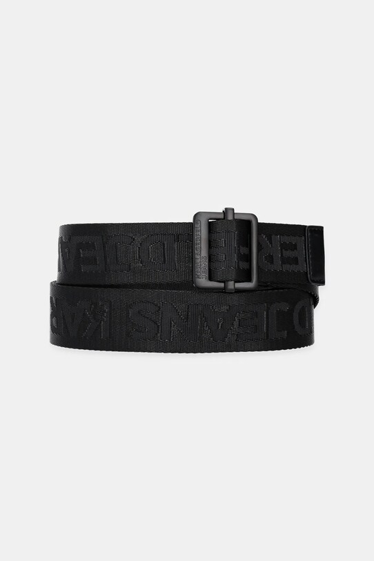 Ремінь Karl Lagerfeld Jeans чорний A1M33130