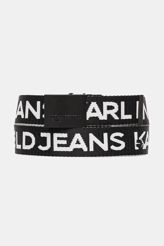 Karl Lagerfeld Jeans curea cu două fețe alb A1M33131