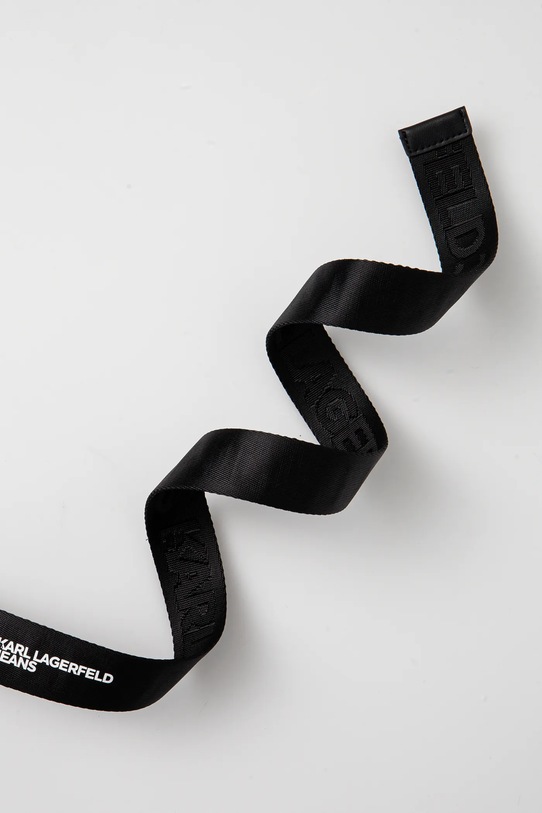 Karl Lagerfeld Jeans curea A1W33003 negru SS25