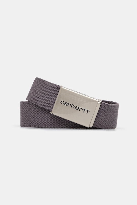 Carhartt WIP cintura Clip Belt Chrome grigio I019176.2LQXX