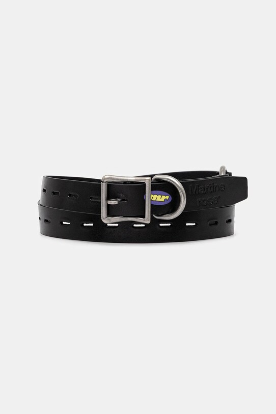 Martine Rose leather belt Bondage black 1138LP10001