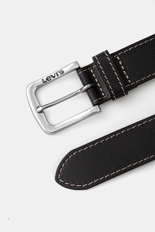 Levi's curea de piele 000I6.0000 negru SS25