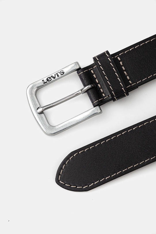 Levi's pasek skórzany 000I6.0000 czarny SS25