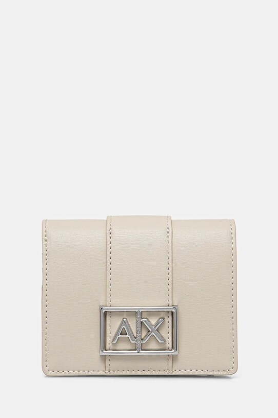 Гаманець Armani Exchange імітація лицьової шкіри бежевий XW000360.AF12039