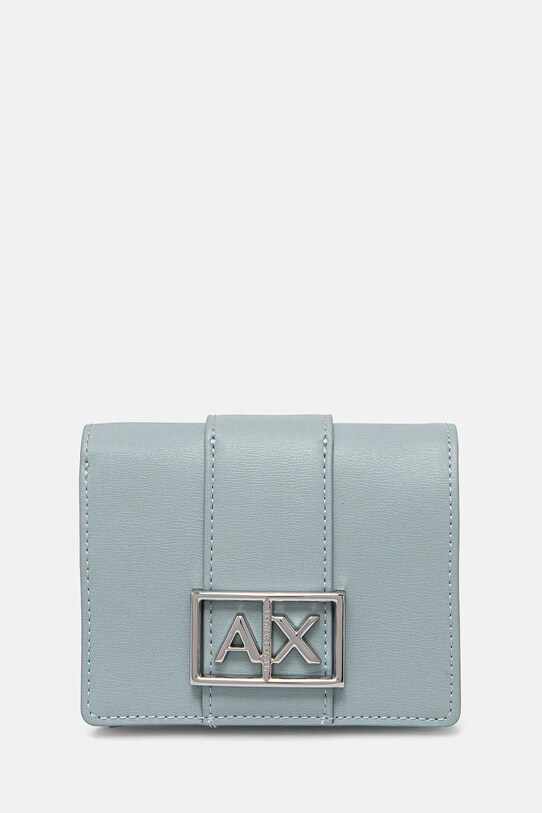 Гаманець Armani Exchange імітація лицьової шкіри бірюзовий XW000360.AF12039