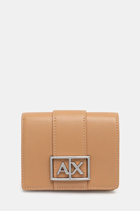 Кошелек Armani Exchange имитация натуральной кожи коричневый XW000360.AF12039
