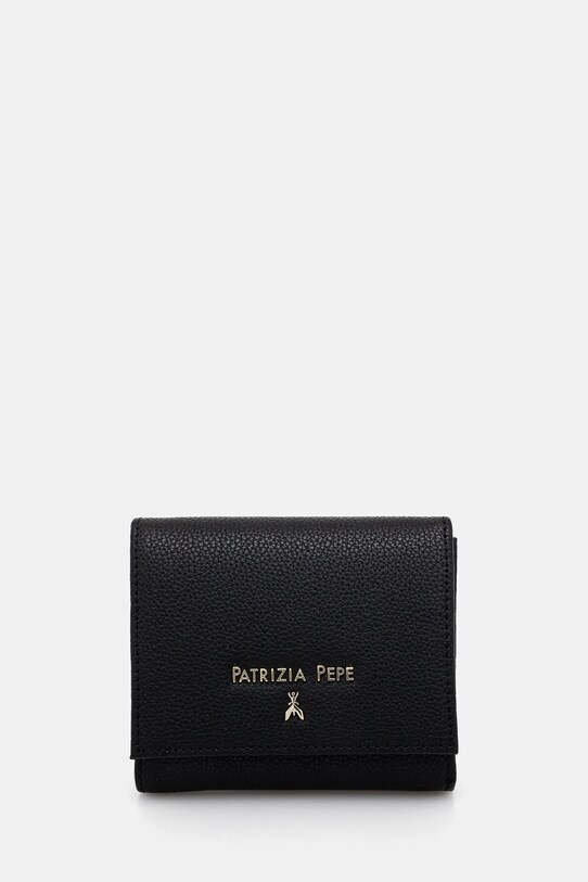 Patrizia Pepe portofel de piele piele negru 8Q0024.L001