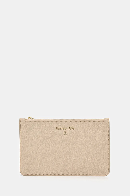Patrizia Pepe borseta de piele uni bej 8Q0025.L001