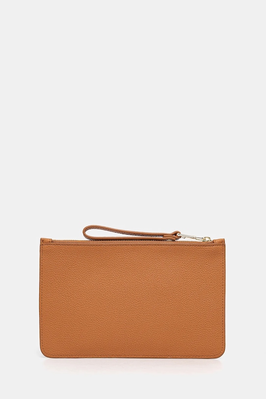 Patrizia Pepe portfel skórzany 8Q0025.L001 brązowy SS25