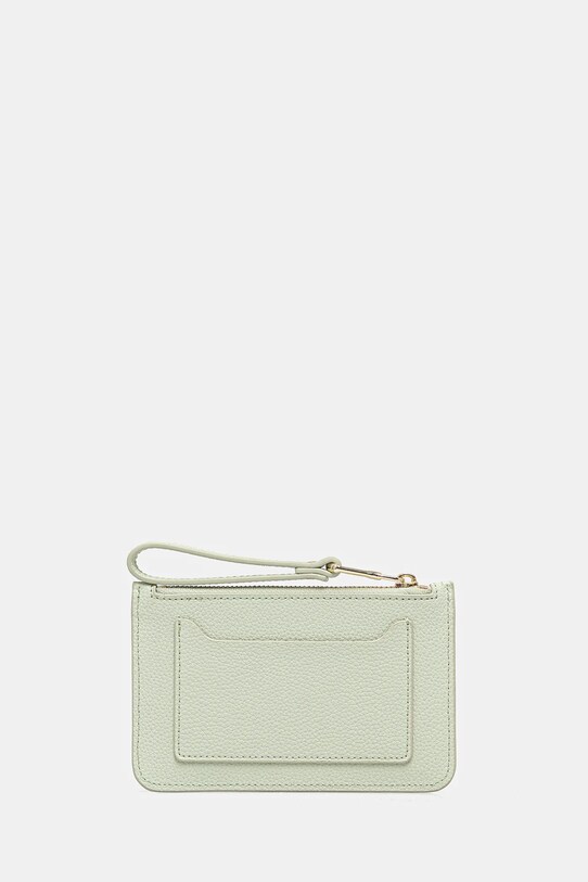 Patrizia Pepe portofel de piele 8Q0026.L001 verde SS25