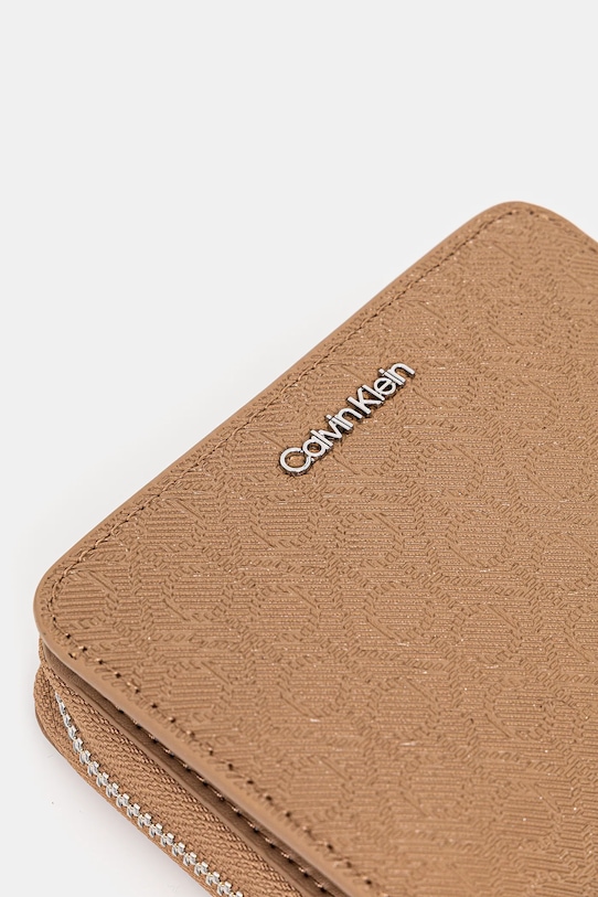 Πορτοφόλι Calvin Klein K60K612825 μπεζ SS25